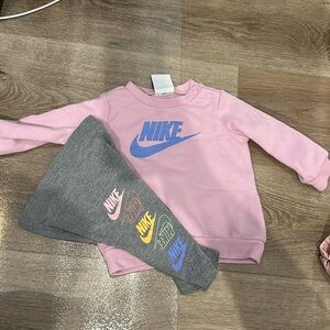 Nike baby matching set 6 months
